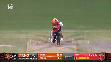 M23: PBKS vs SRH – Nitish Reddy Six