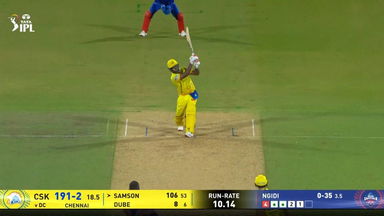 IPL 2026 M18: CSK vs DC - Sanju Samson Six