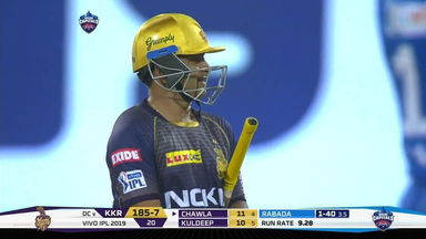 M10: DC vs KKR – Piyush Chawla Wicket