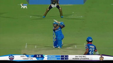 M26: KKR vs DC – Prithvi Shaw Six