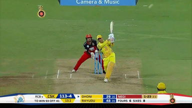 M24: RCB vs CSK – MS Dhoni Six