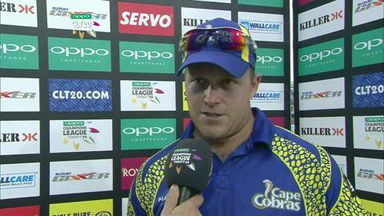 CLT20 2014 M6: COB vs HOB  –   Interview – Richard Levi