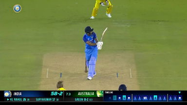 IND vs AUS 2022, 1ST T20I: K L Rahul Six