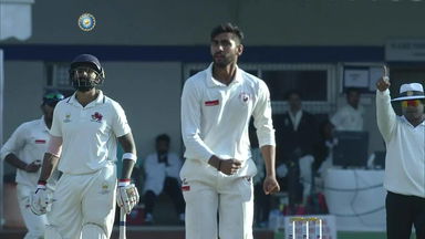 Ranji Trophy Final 2016-17 : Mumbai vs Gujarat - Chintan Gaja's impressive 6-wicket haul