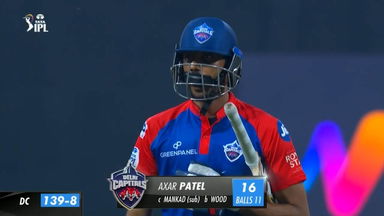 M03: LSG vs DC – Axar Patel Wicket
