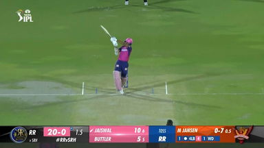 M52: RR vs SRH – Yashasvi Jaiswal   Six