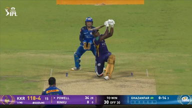 IPL 2026 M65: KKR vs MI - Rovman Powell Six