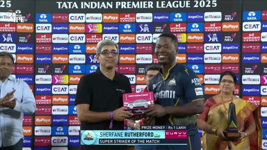 IPL 2025 M20: SRH vs GT - Curvv Super Striker of the Match - Sherfane Rutherford