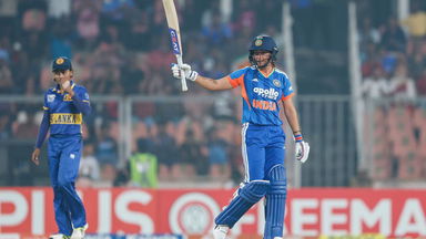 Captain Harmanpreet Kaur's exquisite 68(43) powers India