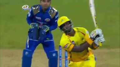 M12: MI vs CSK – Dwayne Smith Six
