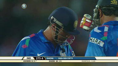 Ind v WI, 2013, 2nd ODI: Super Sixes