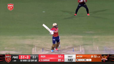 M23: PBKS vs SRH – Sam Curran Six