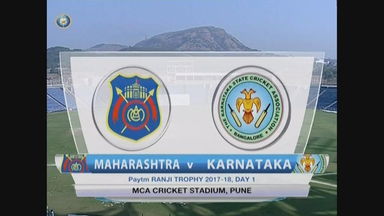 Ranji Trophy 2017-18: Maharashtra vs Karnataka - Day 1 Highlights