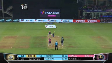 M24: RR vs GT – Abhinav Manohar Six