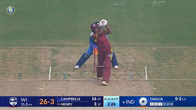 IND-W vs WI-W 2024, 3rd ODI: Chinelle Henry Six