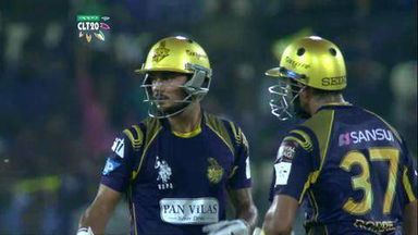 CLT20 2014 M18: KKR vs DOL –   Amazing Moments