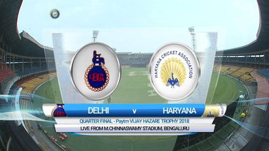 Vijay Hazare Trophy, QF- DDCA - HCA: Highlights