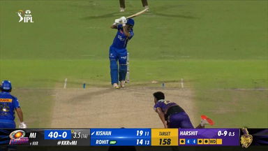M60: KKR vs MI – Ishan Kishan Six