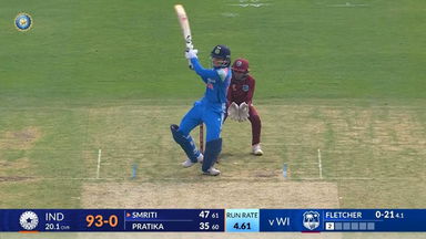 Bringing up 50 in style, the Smriti Mandhana way