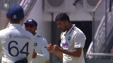 IND vs AFG 2026, Only Test: Afghanistan 2nd Innings Fall of Wickets