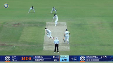 Duleep Trophy 2026 SF2, SZ vs NZ: Qamran Iqbal leads North Zone's fight with 76(182)