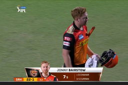 M23: CSK vs SRH – Jonny Bairstow Wicket