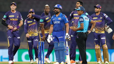 Not-out & Out: KKR's DRS call pays off - Rohit OUT