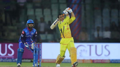 The trademark MS Dhoni SIX