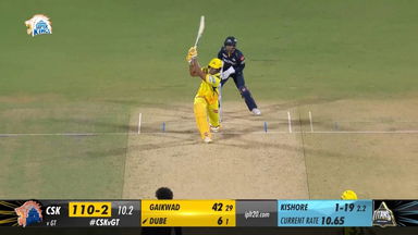 M07: CSK vs GT – Shivam Dube Six