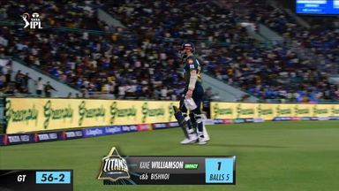 M21: LSG vs GT – Kane Williamson Wicket