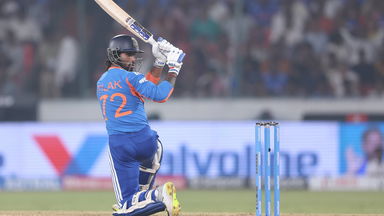 Vice-captain Tilak Varma's energetic 43(25)
