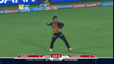 M19: SRH vs KXIP  – Last Over