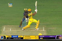 Final: CSK vs KKR – Ruturaj Gaikwad Six