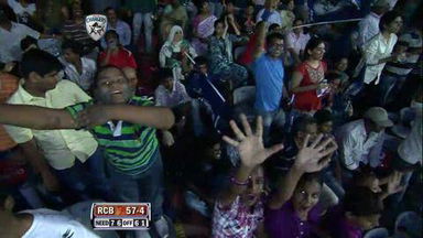 Match 71 DC vs RCB – Agarwal's Wicket
