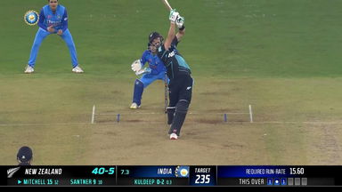 IND vs NZ 2023, 3RD T20I: Daryl Mitchell Six