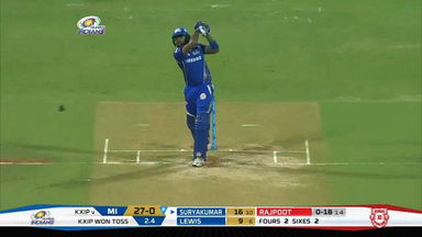 M50: MI vs KXIP – Suryakumar Yadav Six