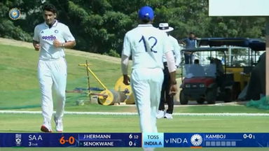 IND A vs SA A 2025, 1st Test, Day 1: Match Highlights