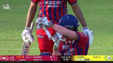 IPL 2026 M53: CSK vs LSG - Shahbaz Ahamad Six