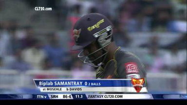 CLT20 2013 M12: TTN vs SRH  –   Man Of The Match –  Henry Davids