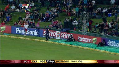 M2: DD vs KKR – Brett Lee six