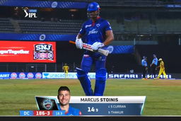 M02: CSK vs DC – Marcus Stoinis Wicket