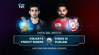 IPL 2016 M32: KKR vs KXIP – Match Highlights