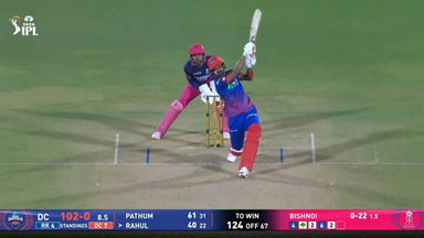 IPL 2026 M43: RR vs DC - KL Rahul Six
