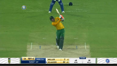 IND vs SA 2022, 2ND T20I: Heinrich Klaasen Six