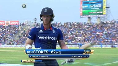 IND vs ENG 2017, 1st ODI : Ben Stokes Wicket