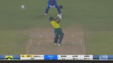 IND vs SA 2019, 2nd T20I: Temba Bavuma Six