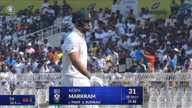 IND vs SA 2025, 1st Test: Aiden Markram Wicket