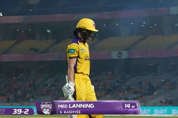 Wicket: Match 14, Gujarat Giants vs UP Warriorz, WPL 2026: Meg Lanning Wicket