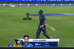 M55: SRH vs MI – Ishan Kishan Wicket