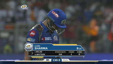 M38: MI vs RCB – Karn Sharma Wicket